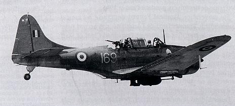 SBD-5 Dauntless of the 4FB squadron seen in 1944. (coll. Feuiloy)