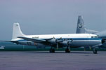 DC-6AC s/n 44063 vu au Bourget le 10 juin 1979. (©Gerard Helmer)