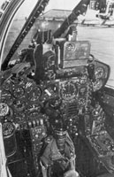Etendard IVM cockpit. (DR)