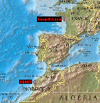 Carte du déploiement des French Civil Lancaster.