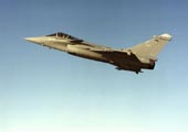 Premier vol du Rafale M01 le 12 décembre 1991. (©Dassault Aviation)