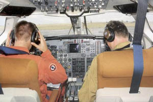Cockpit de l'EMB-121 Xingu. (©D.Joly)