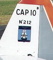 Insigne de la 50.S sur CAP.10B. (©French Fleet Air Arm)
