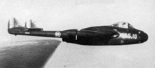 DH100 Vampire MkV n° 10090 de la 57.S. (©Coll. M.Siffre via C.Petit)