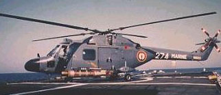 Torpille Mk46 montée sur WG-13 Lynx. (©Marine Nationale)