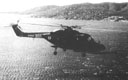Expérimentation du MAD héliporté sur le Lynx n° 805 en février 1985. (©CEPA)