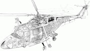 Écorché du WG-13 Lynx. (©DR)