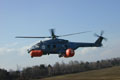 Flottabilité de secours (Emergency floats). (©Eurocopter)
