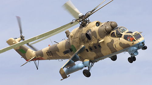 Mi-35 libyen. (©Chris Lofting)