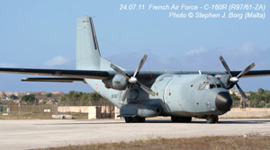 Un C-160 Transall (R97/61-ZA) de l'Armée de l'air. (©Stephen J. Borg)