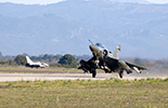 Mirage 2000D au décollage de Solenzara. (©Ministère de la Défense)