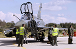 Mirage 2000D à la Sude en Crète. (©Ministère de la Défense)