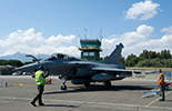 Rafale C à Solenzara. (©Ministère de la Défense)