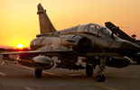 Départ matinal d'un Mirage 2000N depuis la Sude. (©Ministère de la Défense)