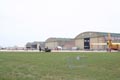 Overall view of the three hangars. (©French Fleet Air Arm)