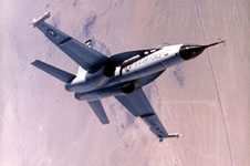 Northrop YF-17 en vol. (©United States Air Force)