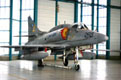 Skyhawk F-ZVMD belonging to AVDEF seen in NAS Nîmes-Garons in September 2006. (©French Fleet Air Arm)
