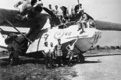 PBY-5A Catalina de la flottille 8F sur le terrain de Paksé au Laos. (© SHAA)