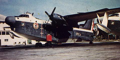 Martin P5M-2 Marlin de la flottille 27F. (ARR)