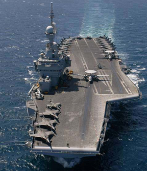 Le PAN Charles de Gaulle, nouveau fleuron de la Marine Nationale. (MN)