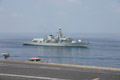 La frégate Anti Aérienne britannique HMS Lancaster. (©French Fleet Air Arm)