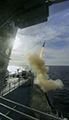 Tir d'un missile Aster 15. (©MBDA)