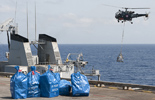 VERTREP du Charles de Gaulle. (©Marine Nationale)