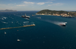 Arrivée du Charles de Gaulle à Toulon. (©Marine Nationale)