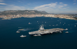 Arrivée du Charles de Gaulle à Toulon. (©Marine Nationale)