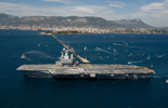 Arrivée du Charles de Gaulle à Toulon. (©Marine Nationale)