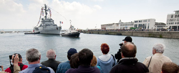 Arrivée à Brest. (©Marine Nationale)