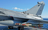 Deux GBU-12 Paveway II avec leur corps de bombe BANG sous l'aile d'un Rafale M F3. (©MBDA)